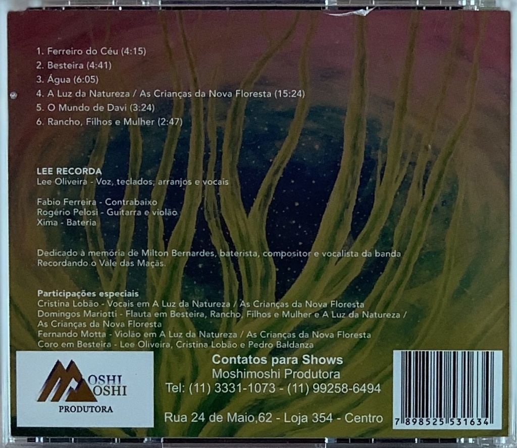 Lee Recorda – Lee Recorda (CD usado)