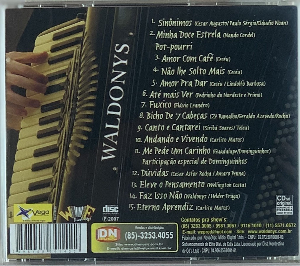Waldonys - Eterno Aprendiz (CD usado)