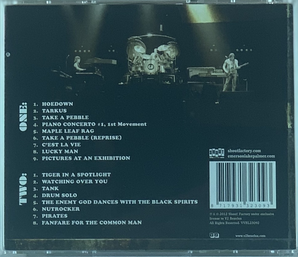 Emerson, Lake & Palmer – Live at Nassau Coliseum '78 (2CDs usado)