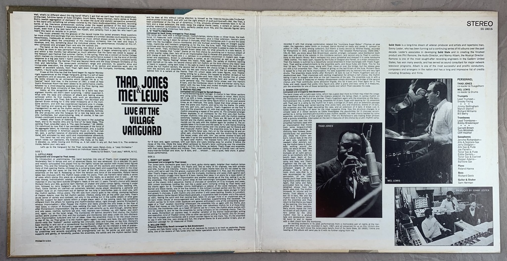 Thad Jones & Mel Lewis – Live at the Village Vanguard (LP usado)