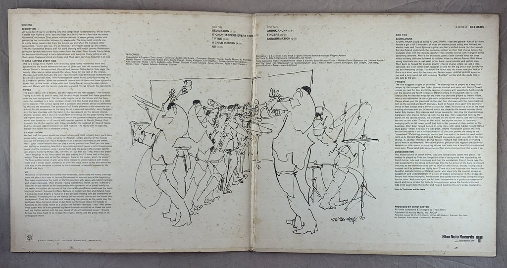 Thad Jones & Mel Lewis – Consummation (LP usado)