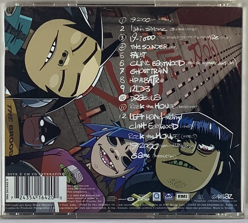 Gorillaz – G Sides (CD [ECD] usado )