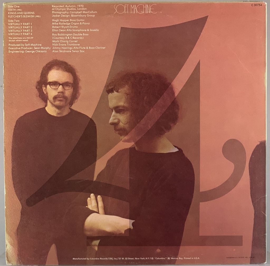 Soft Machine - Fourth (LP usado)