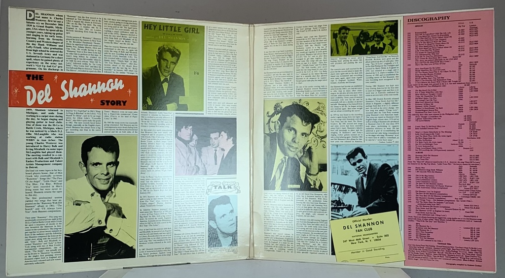 Del Shannon – Runaway Hits (LP usado)