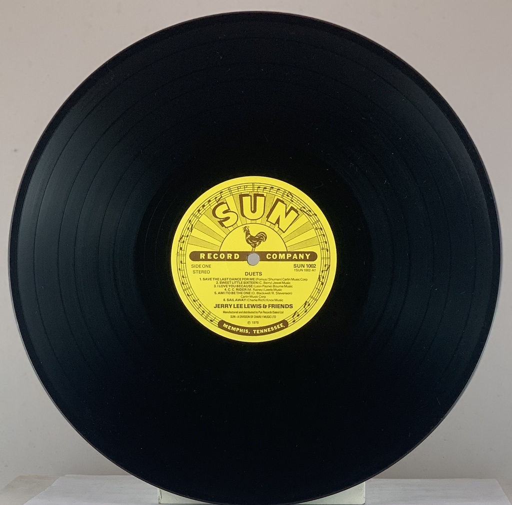 Jerry Lee Lewis And Friends – Duets (LP usado)