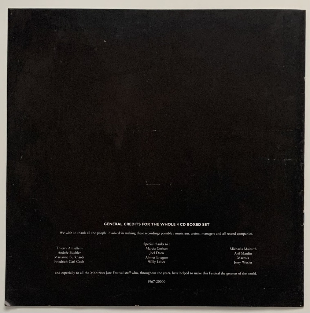 V/A - Montreux Jazz Festival II (Caixa c/ 4 CDs usad)