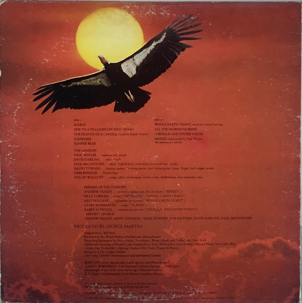 Paul Winter Consort - Icarus (LP usado)