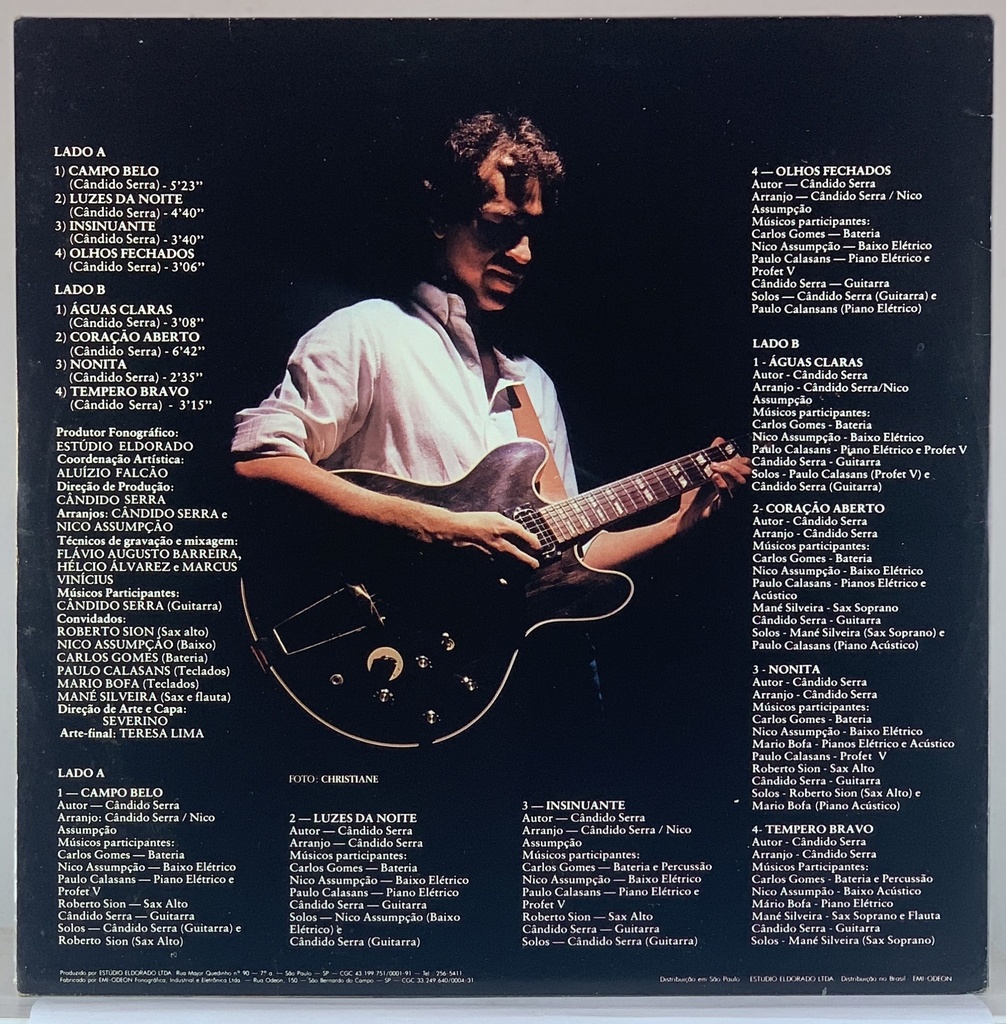 Banda Paulistana - Luzes da Noite (LP usado)