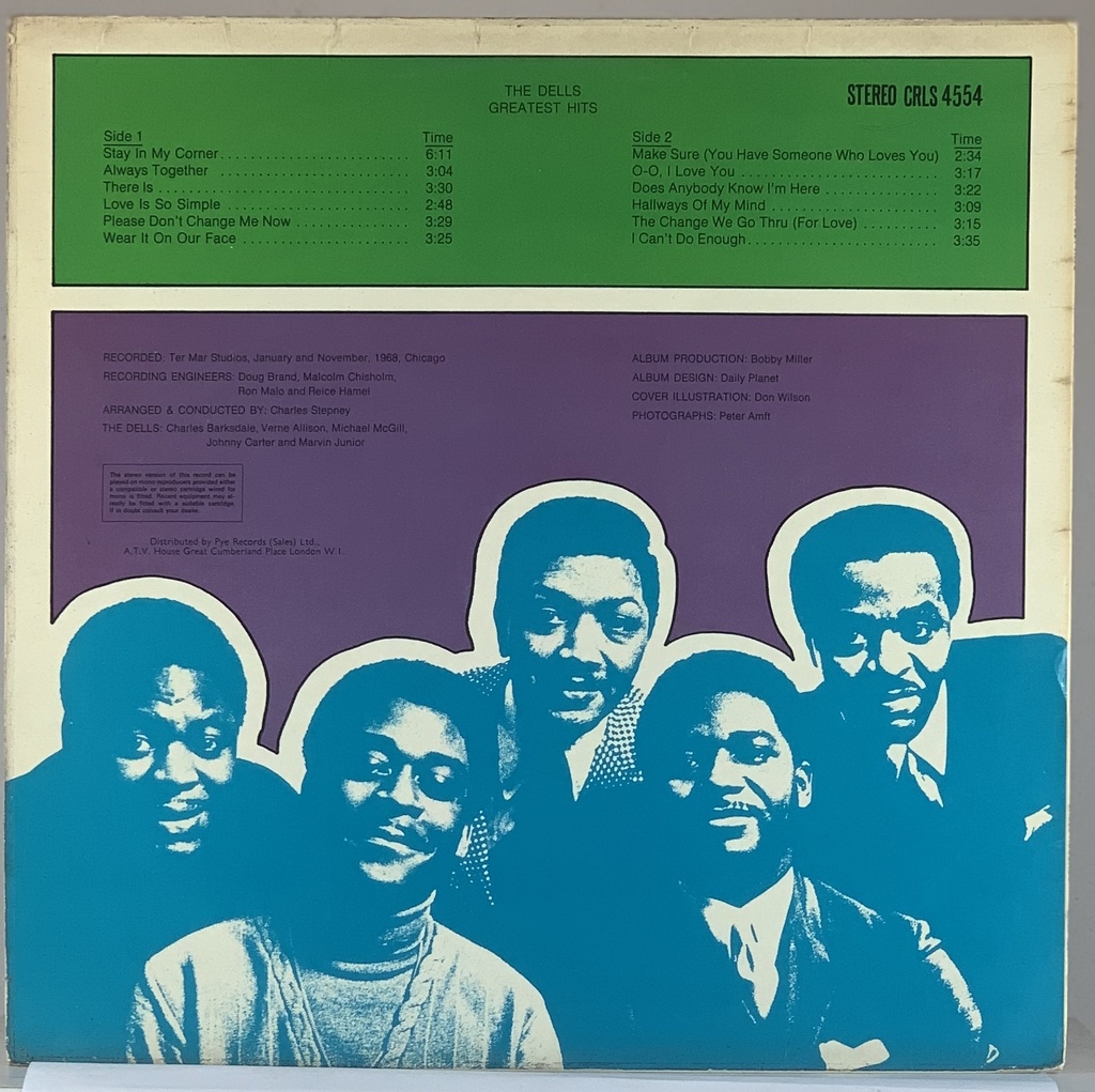Dells,The – The Dells Greatest Hits (LP usado)
