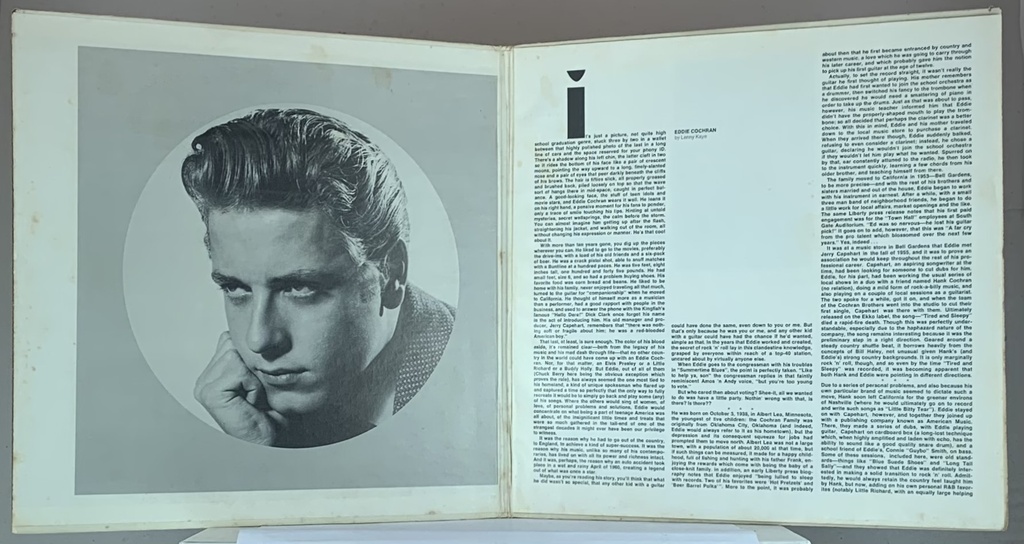 Eddie Cochran – Legendary Masters Series (2LPs usado)