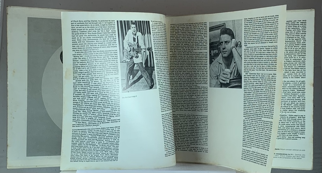 Eddie Cochran – Legendary Masters Series (2LPs usado)