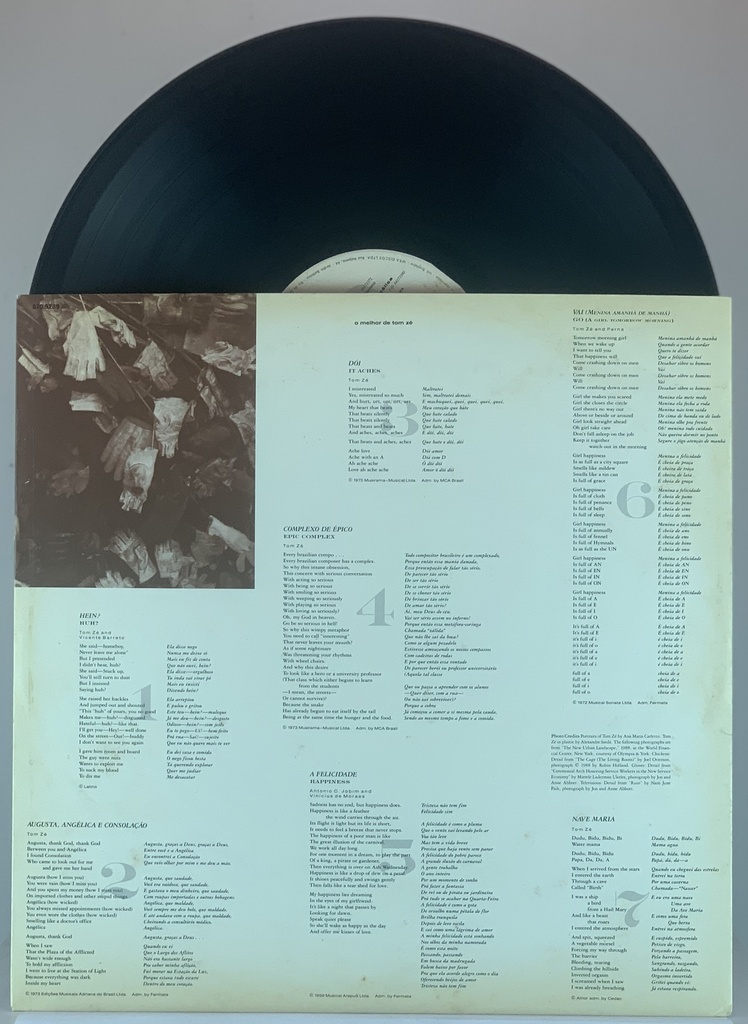 Tom Zé – The Best of Tom Zé [Brazil Classics 4] (LP usado)