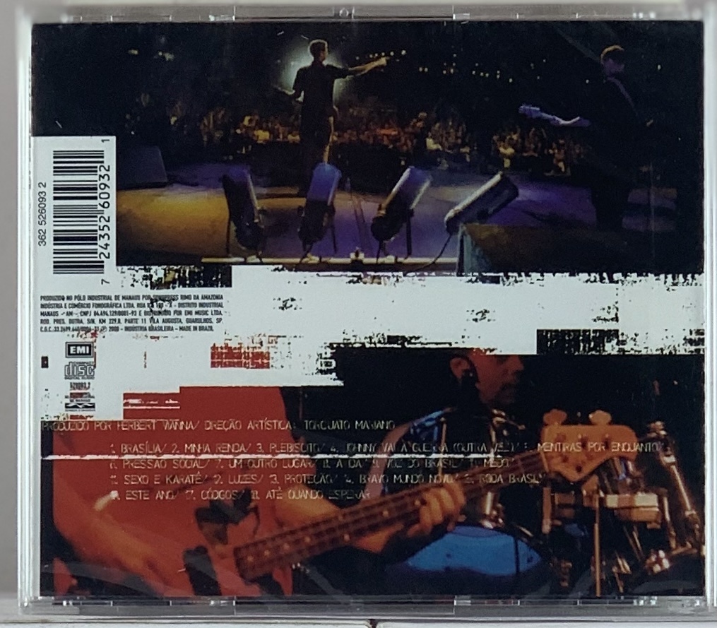 Plebe Rude – Enquanto a Trégua Não Vem [Ao Vivo] (CD novo)