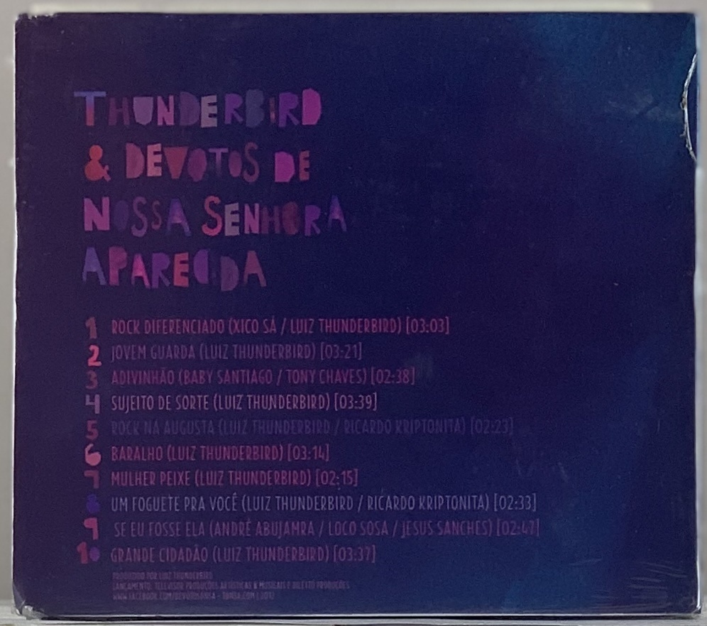 Thunderbird e os Devotos de Nossa Senhora Aparecida – Osciloscópio (CD novo lacrado)