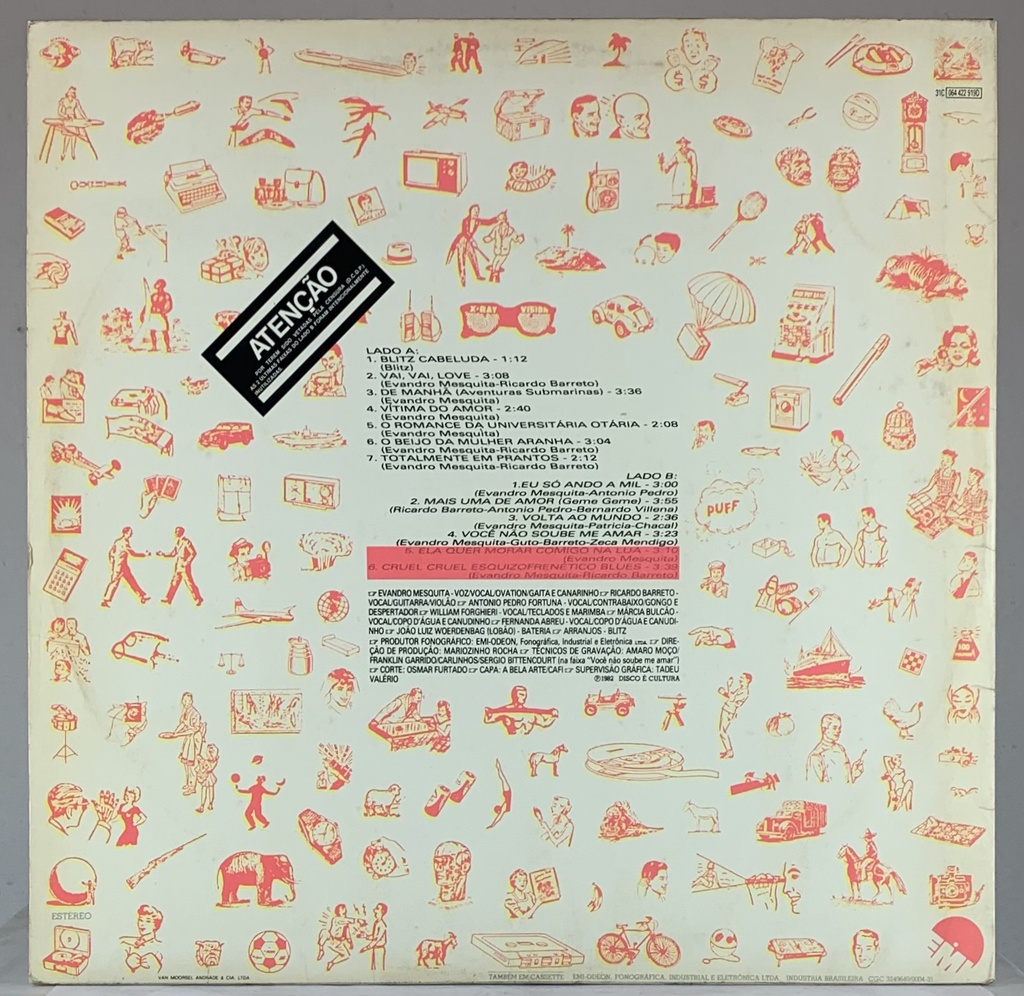 Blitz - As Aventuras da Blitz (LP usado)