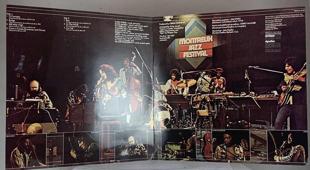 Flora Purim - 500 Miles High [Flora Purin at Montreux] (LP usado)