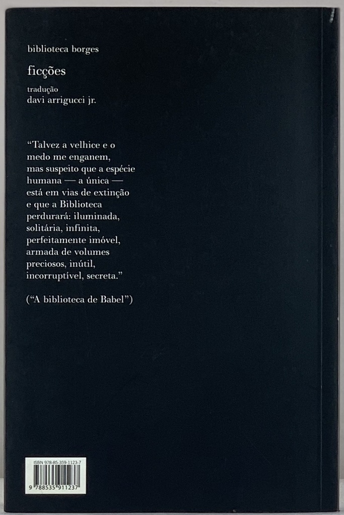 Jorge Luis Borges - Ficções (Livro usado)