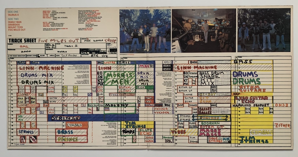 Mike Oldfield – Five Miles Out (LP usado)