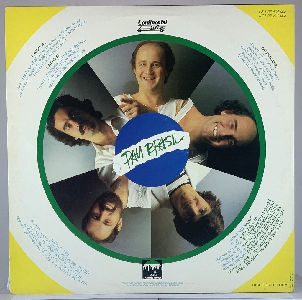 Pau Brasil - Pau Brasil (LP usado)