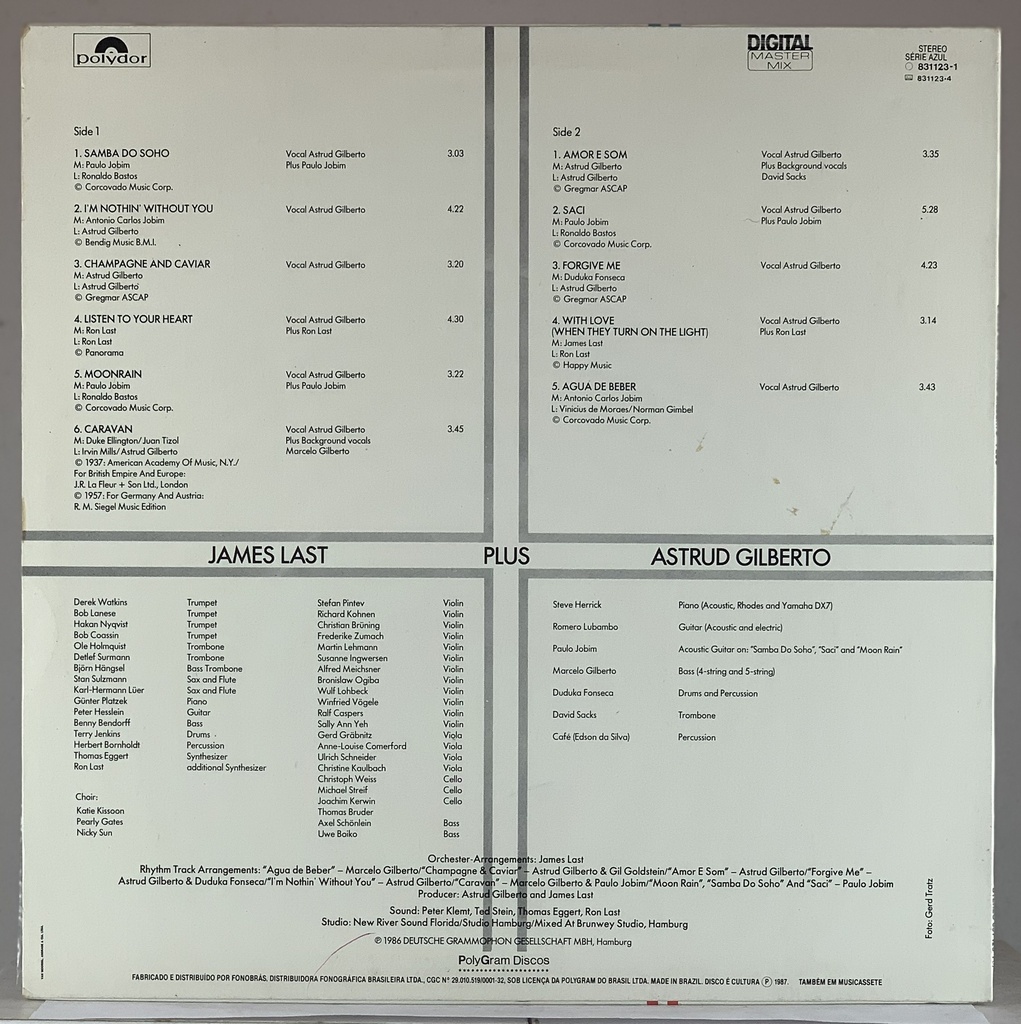 Astrud Gilberto/James Last - Plus (LP usado)