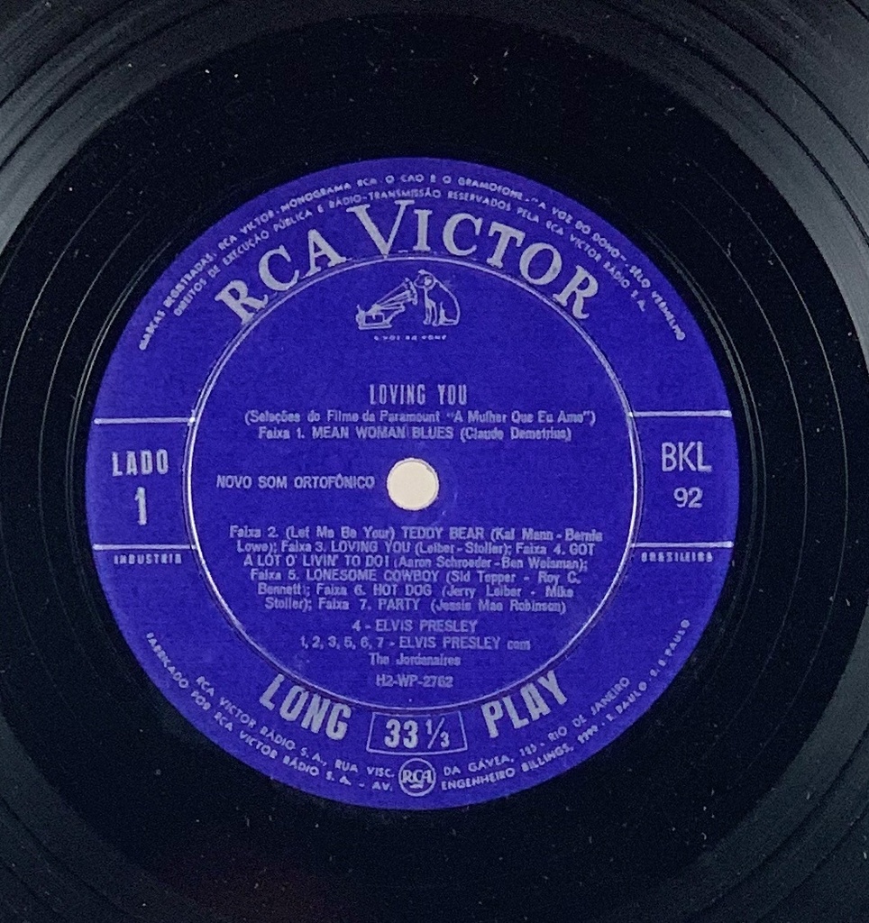 Elvis Presley - Loving You (LP usado)