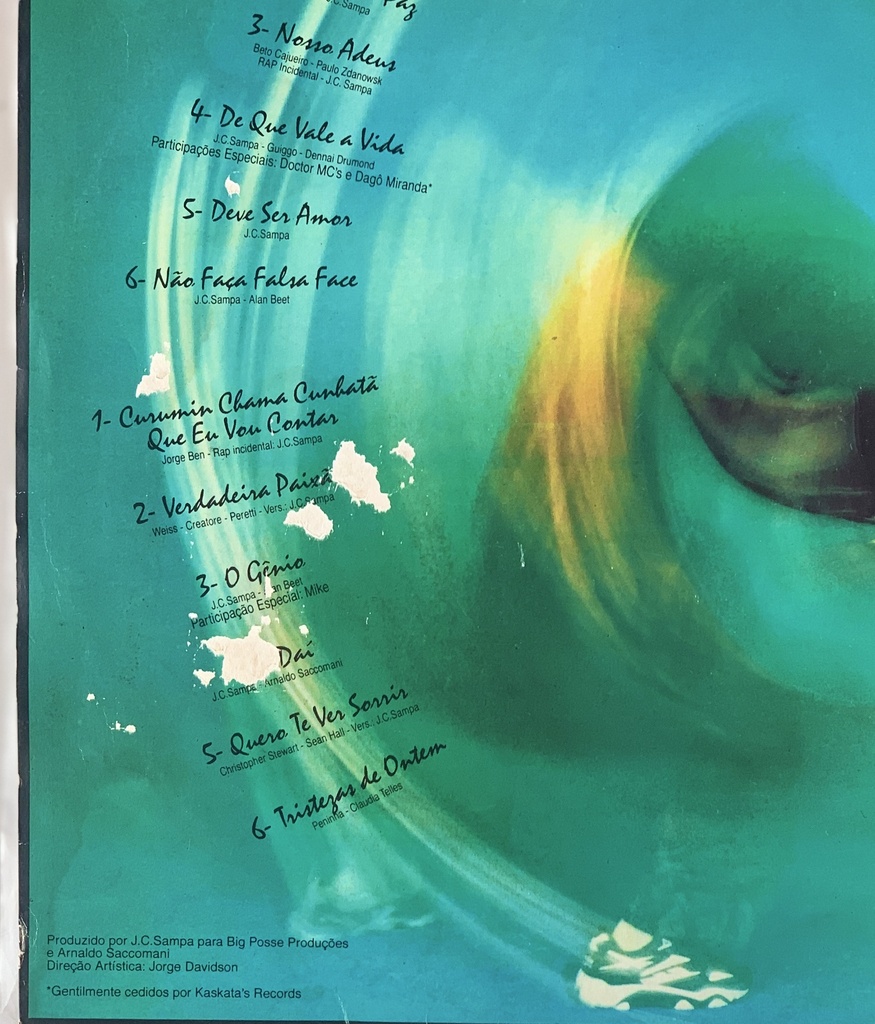 Sampa Crew – Verdadeira Paixão (LP usado)