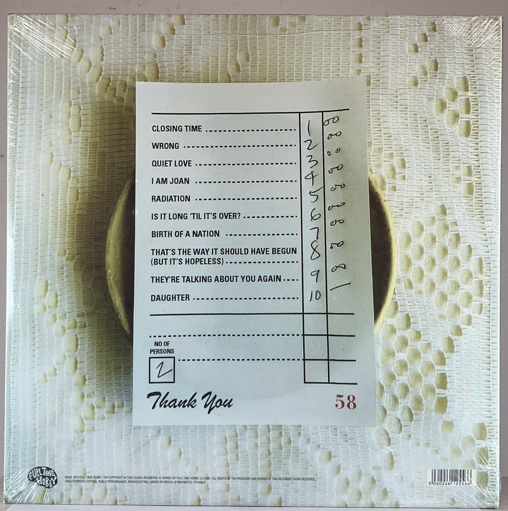 Erland and The Carnival - Closing Time (LP novo)