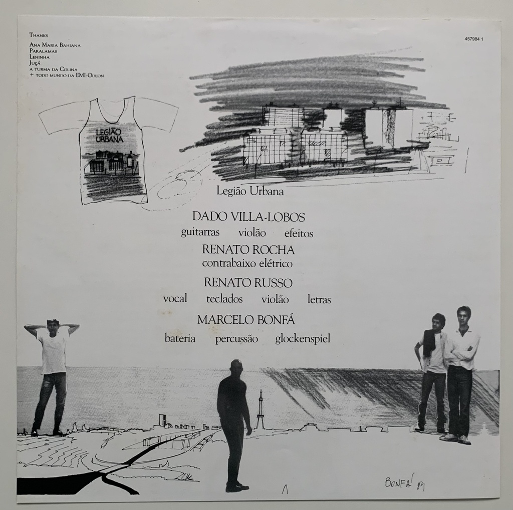 Legião Urbana - Legião Urbana [Ed.especial 180g, Capa dupla] (LP usado)