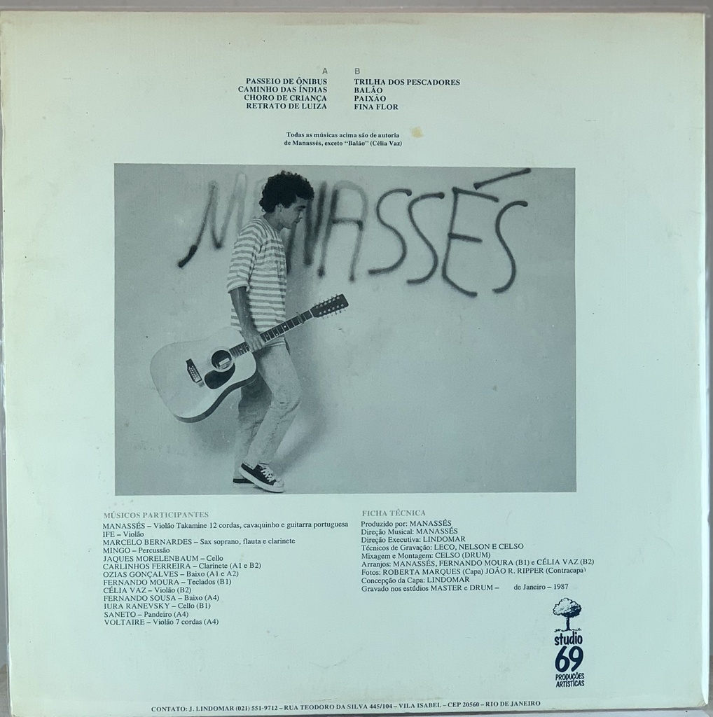 Manassés - Pra Você (LP usado)