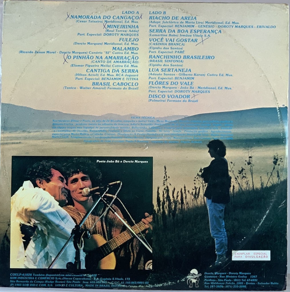 Dercio Marques - Fulejo (LP usado)