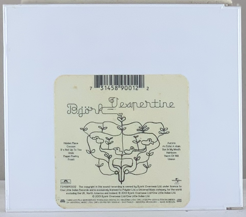 Bjork - Vespertine (CD usado)