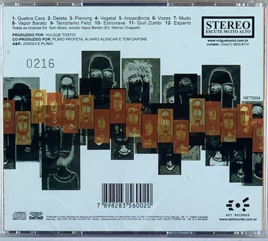 Vulgue Tostoi - Impaciência (CD novo)