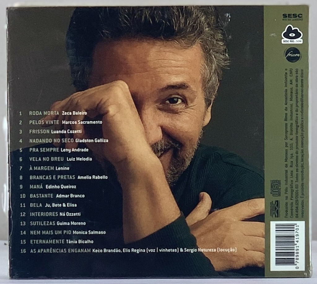 Sergio Natureza e Amigos ‎- Um Pouco de Mim (CD novo)