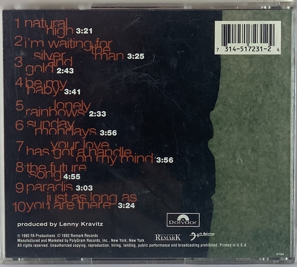 Vanessa Paradis – Vanessa Paradis (CD usado)