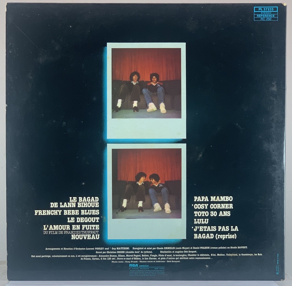 Alain Souchon - Toto 30 Ans, Rien que du Malheur… (LP usado)