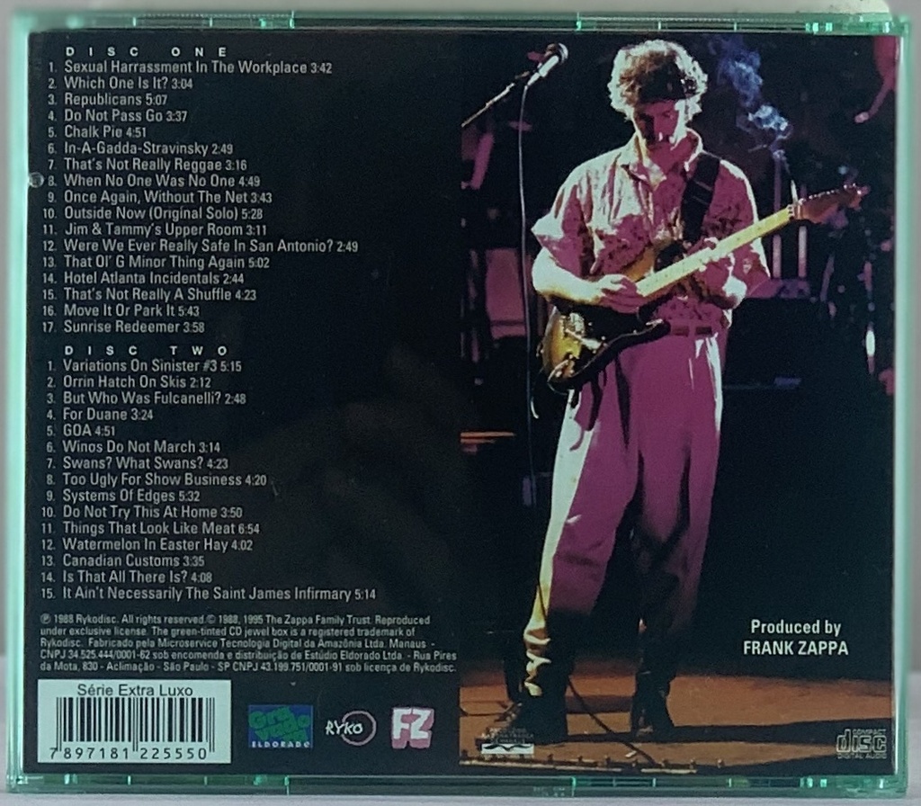 Frank Zappa - Guitar (2CDs usado)