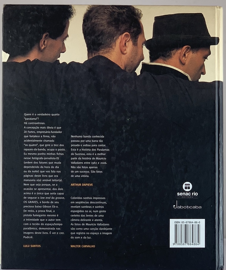 Os Paralamas do Sucesso - Mauricio Valadares/Arthur Dapieve (Livro s/ uso)