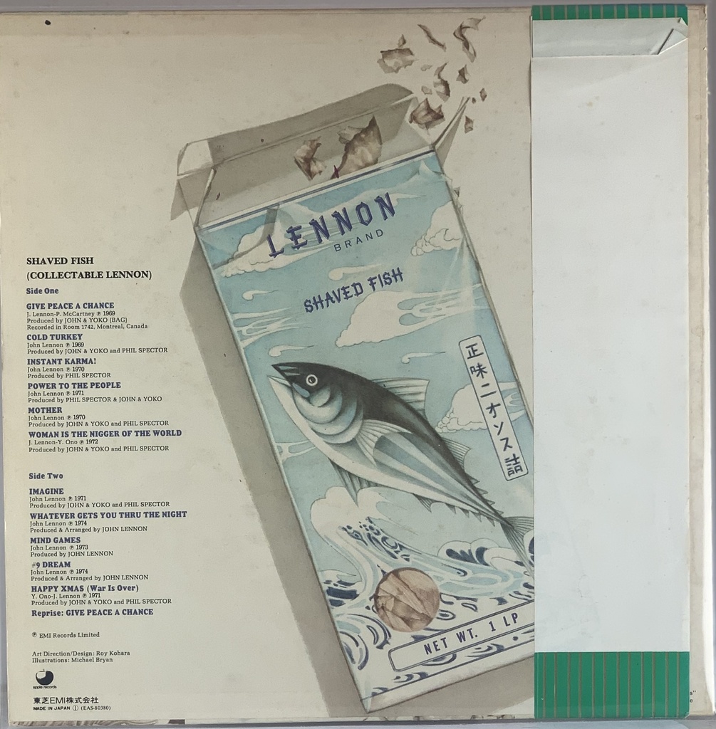 John Lennon, the Plastic Ono Band – Shaved Fish (LP usado)