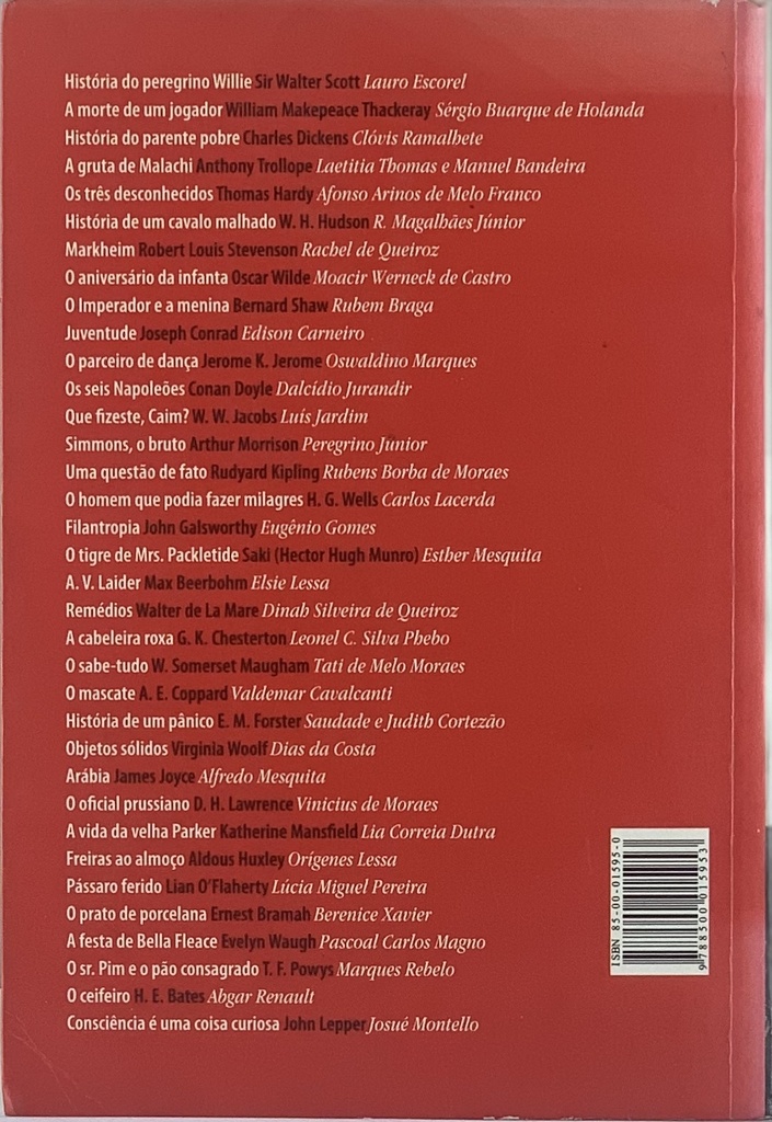 Contos Ingleses: Os Clássicos [Rubem Braga/Coordenação, Vinicius de Moraes/Apresentação] (Livro usado)