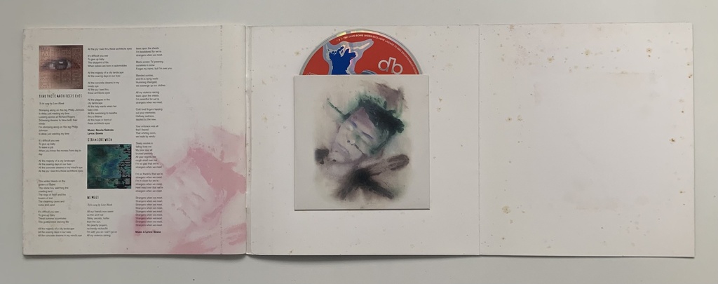 David Bowie – 1. Outside [The Nathan Adler Diaries: A Hyper Cycle] (CD/Livro usado)