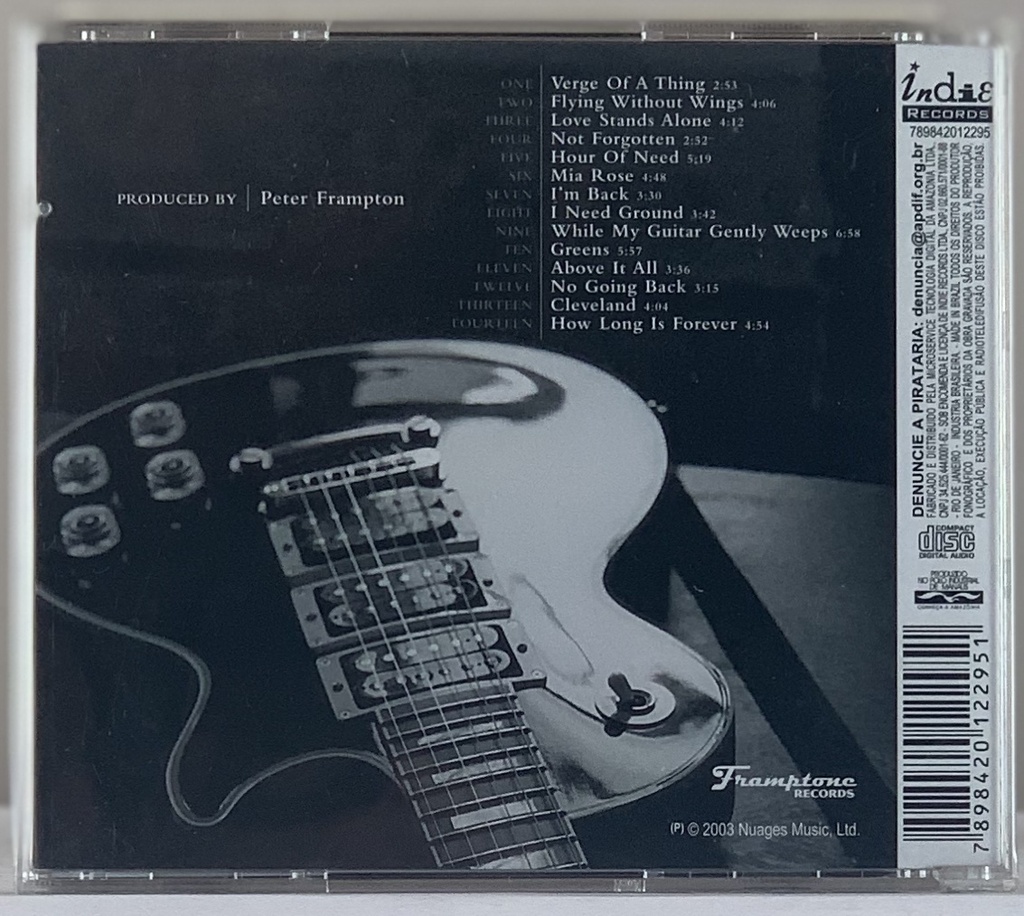 Peter Frampton - Now (CD novo)