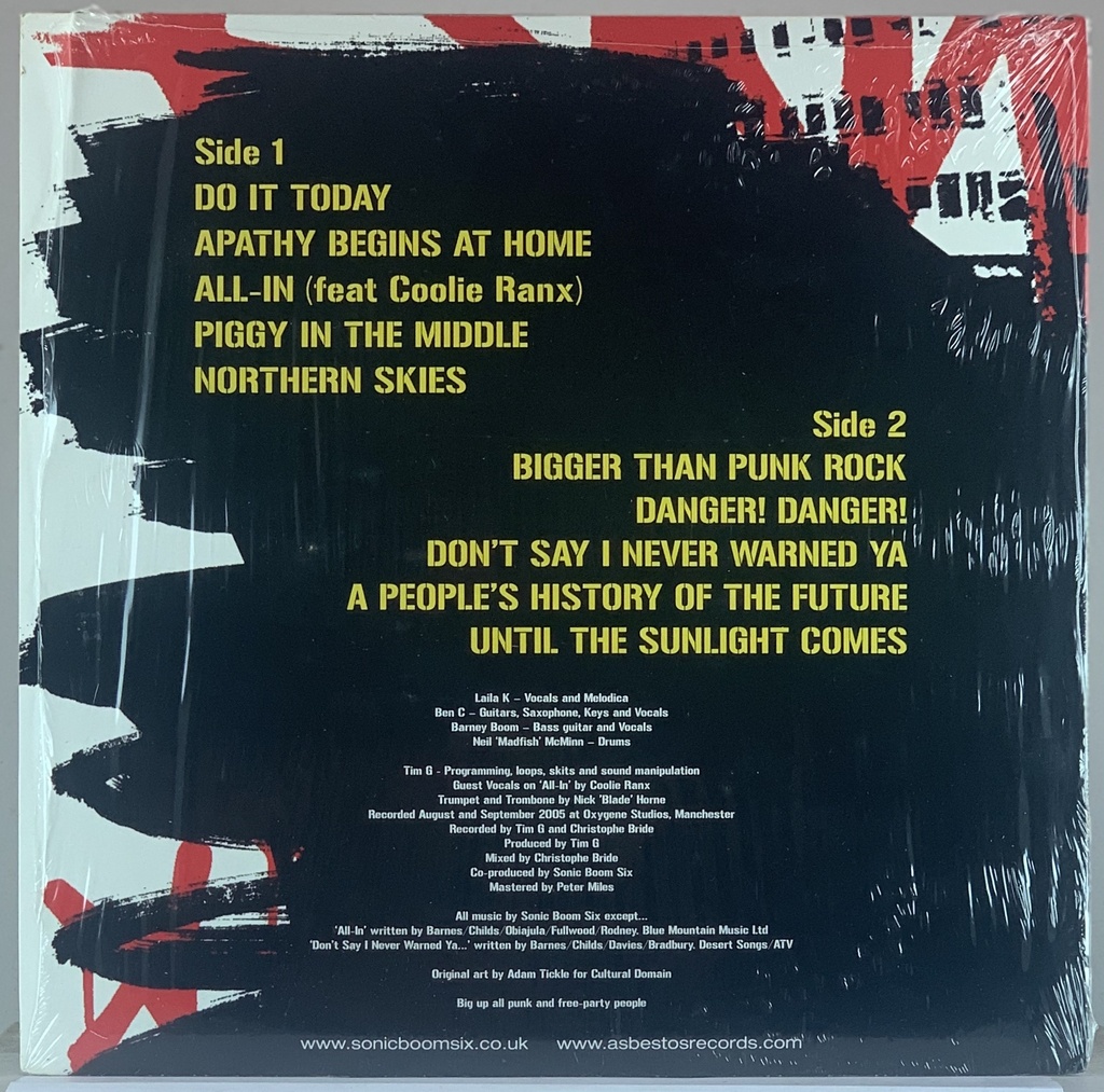 Sonic Boom Six – The Ruff Guide To Genre-Terrorism (LP usado)