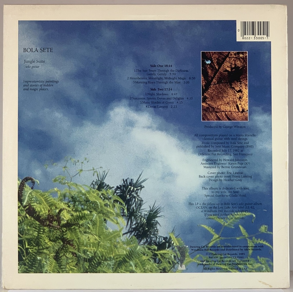 Bola Sete - Jungle Suite (LP usado)