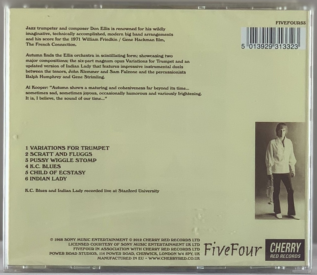 Don Ellis and His Orchestra – Autumn (CD novo)