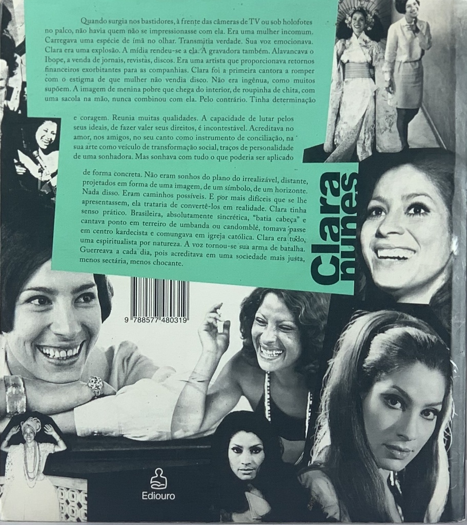 Clara Nunes Guerreira da Utopia - Vagner Fernandes (livro usado)