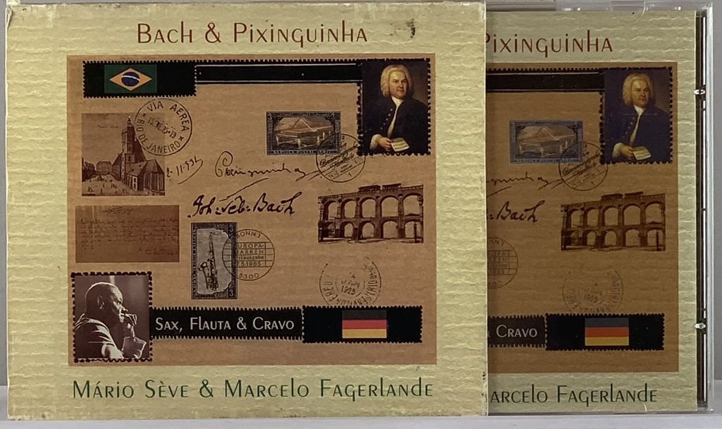 Mário Sève & Marcelo Fagerlande – Bach & Pixinguinha (CD usado)