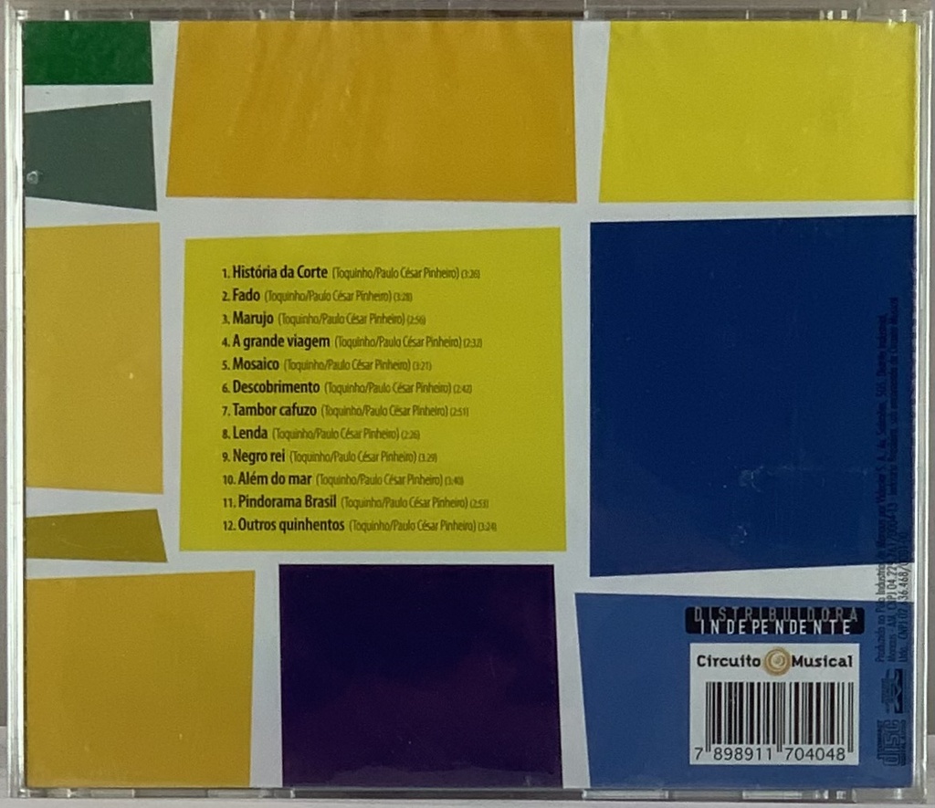 Toquinho - Mosaico (CD novo)