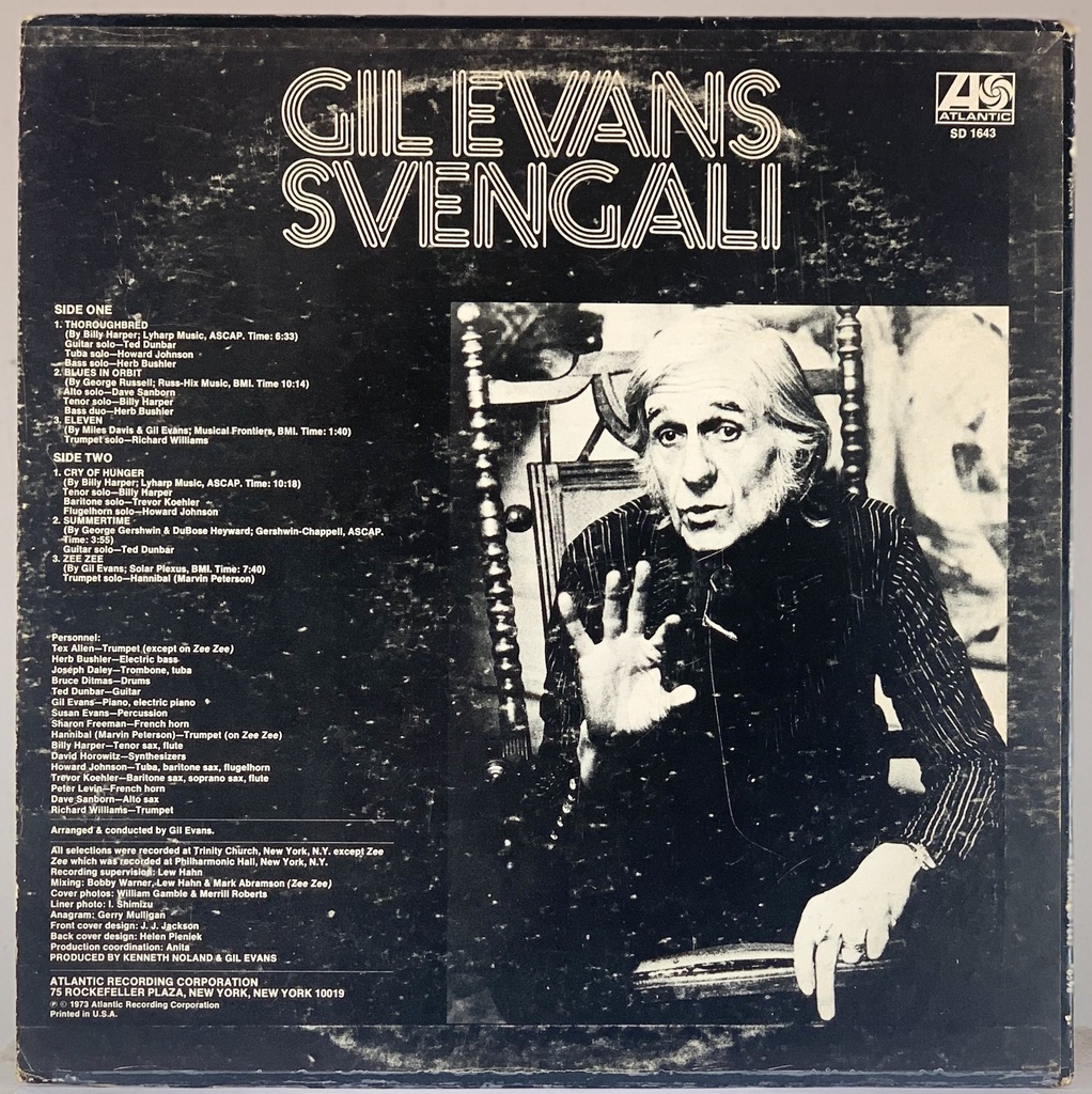 Gil Evans - Svengali (LP usado)
