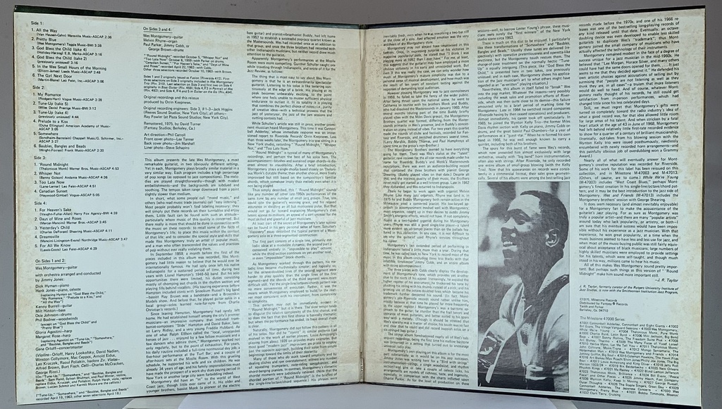 Wes Montgomery - Pretty Blue (2LPs usado)