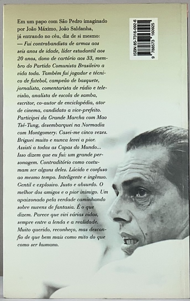 João Saldanha: Sobre nuvens de fantasia [Perfis do Rio] (Livro usado)